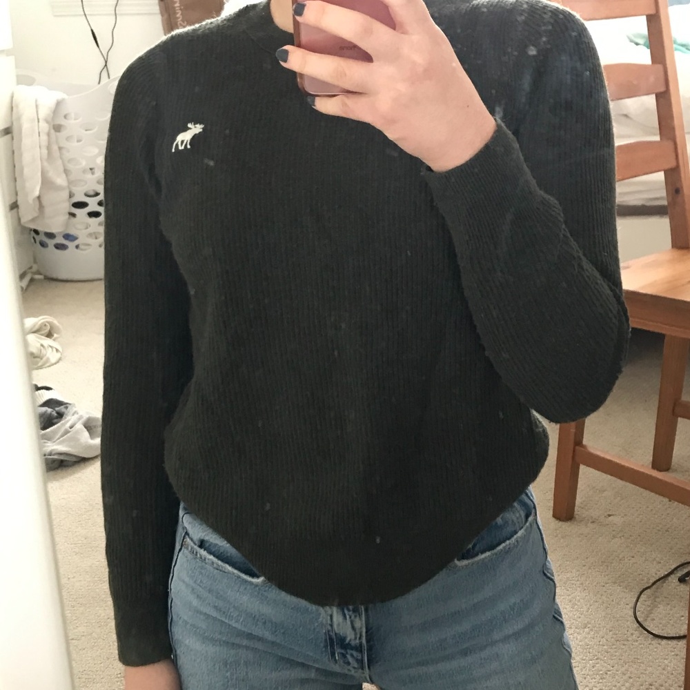 Dark green Abercrombie sweater